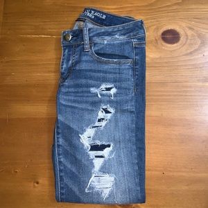 American Eagle Super Stretch Low rise Jegging